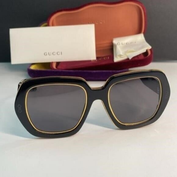 💯- New Authentic GG1064s 002 GUCCI  Acetate Square Frame GG1064S Sunglasses… - Picture 7 of 15